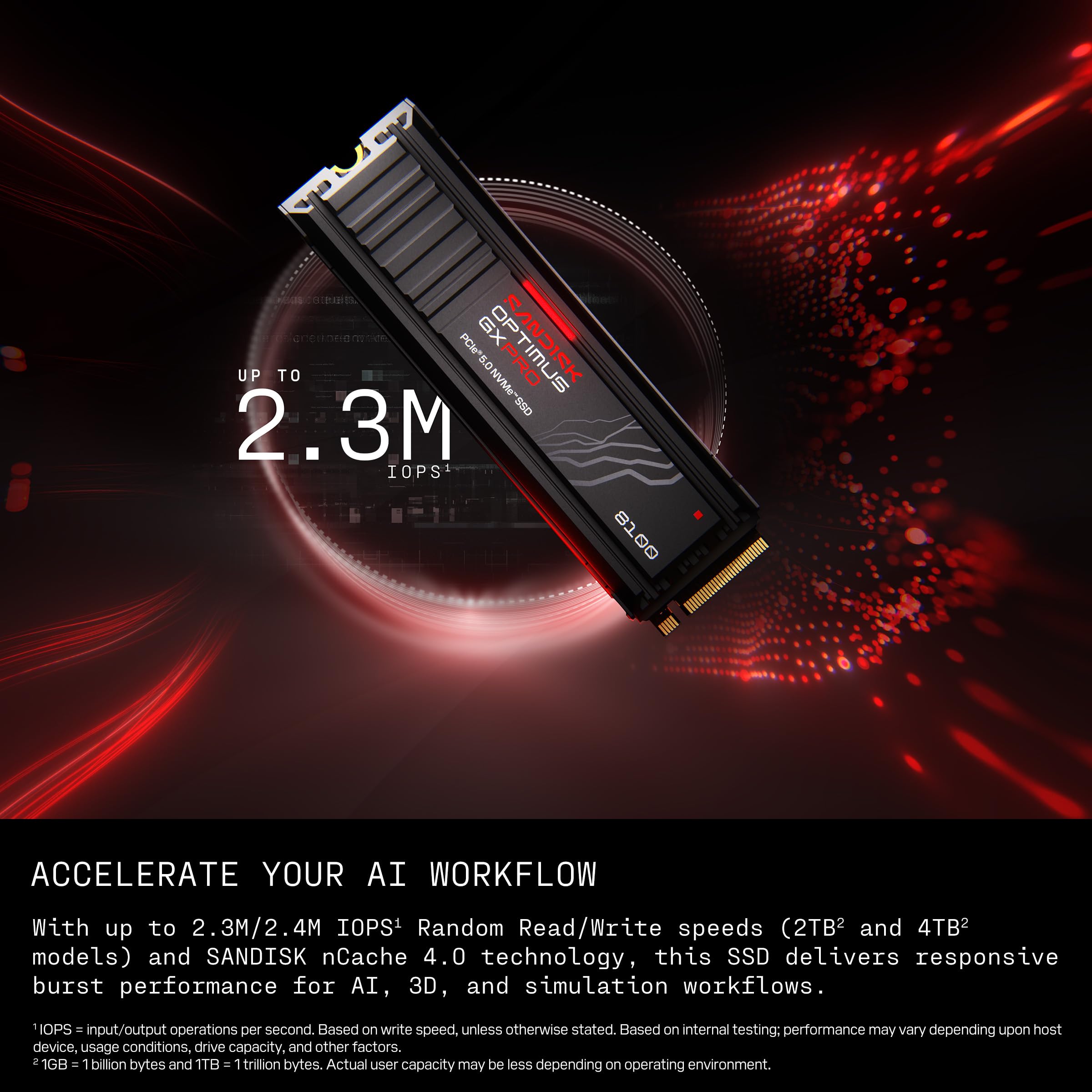 Amazon.in: Buy SANDISK 2TB Optimus GX PRO 8100 PCIe 5.0 NVMe SSD